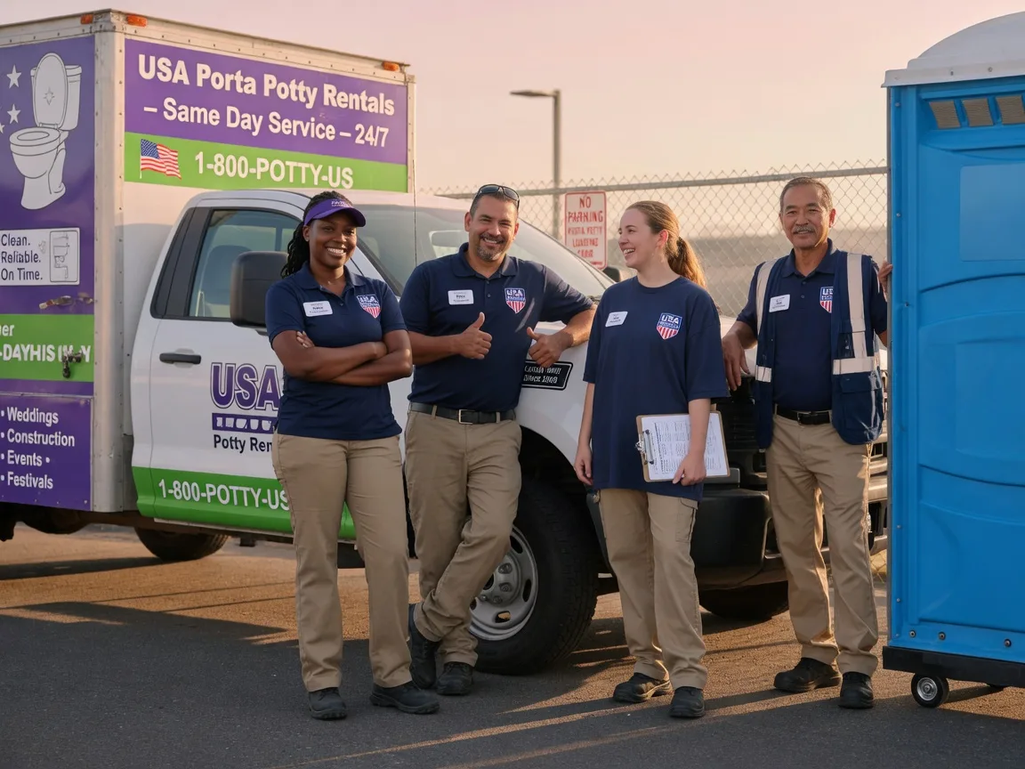 Porta Potty Rental company in Dodson, LA